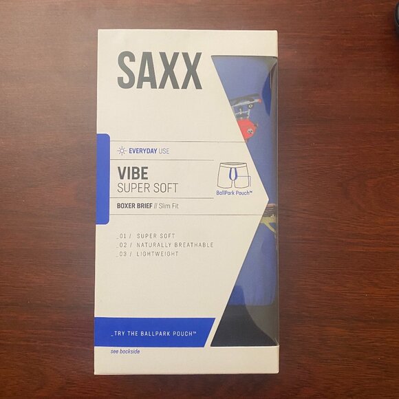 SAXX VIBE Boxer Briefs “Tailgate" - Picture 3 of 4